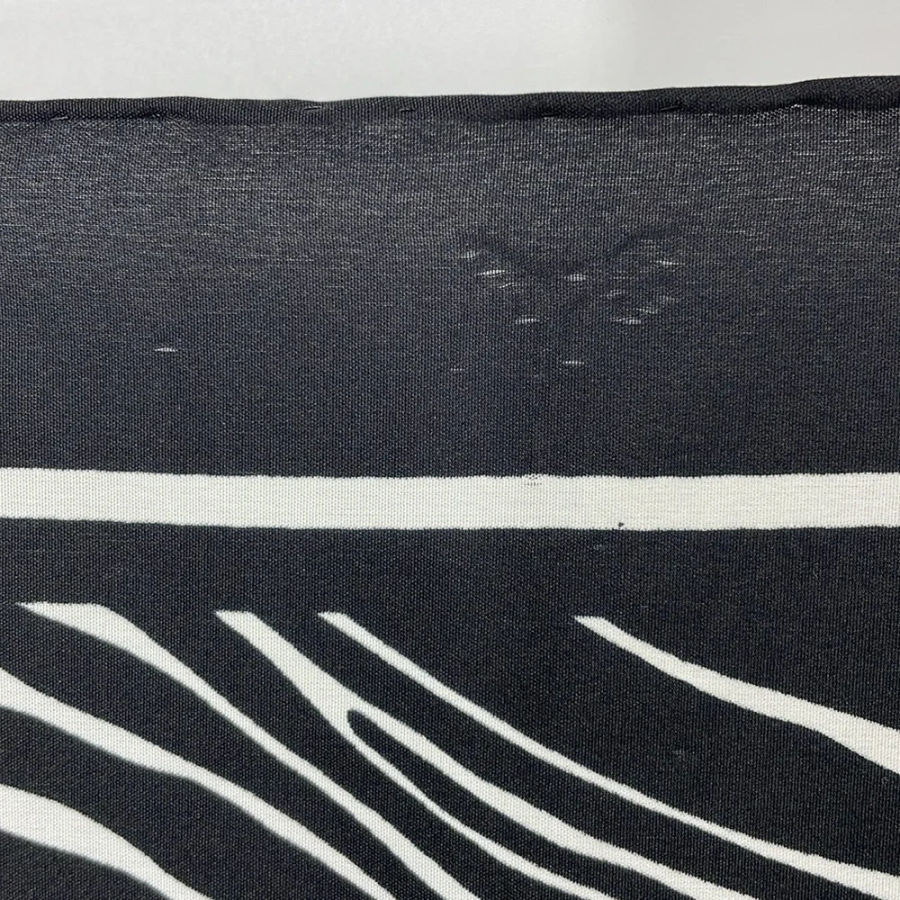 Vintage 80’s Avon Zebra Print Scarf 34 x 34